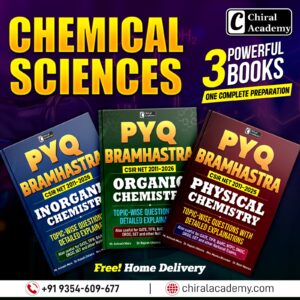 CSIR NET Chemical Sciences PYQ Complete Set (3 Books) | 2011–June 2026